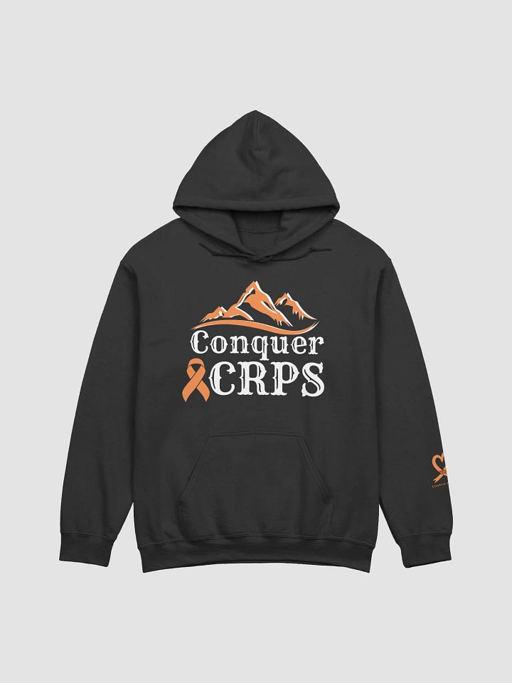 OFFICIAL Conquer CRPS Hoodie- White Print product image (1)