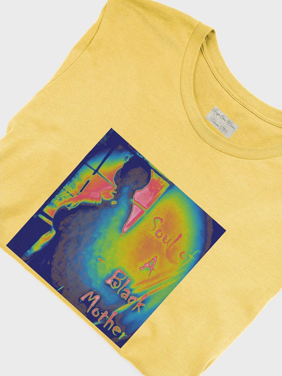 Soul of A Black Mother Tee Yellow product image (5)