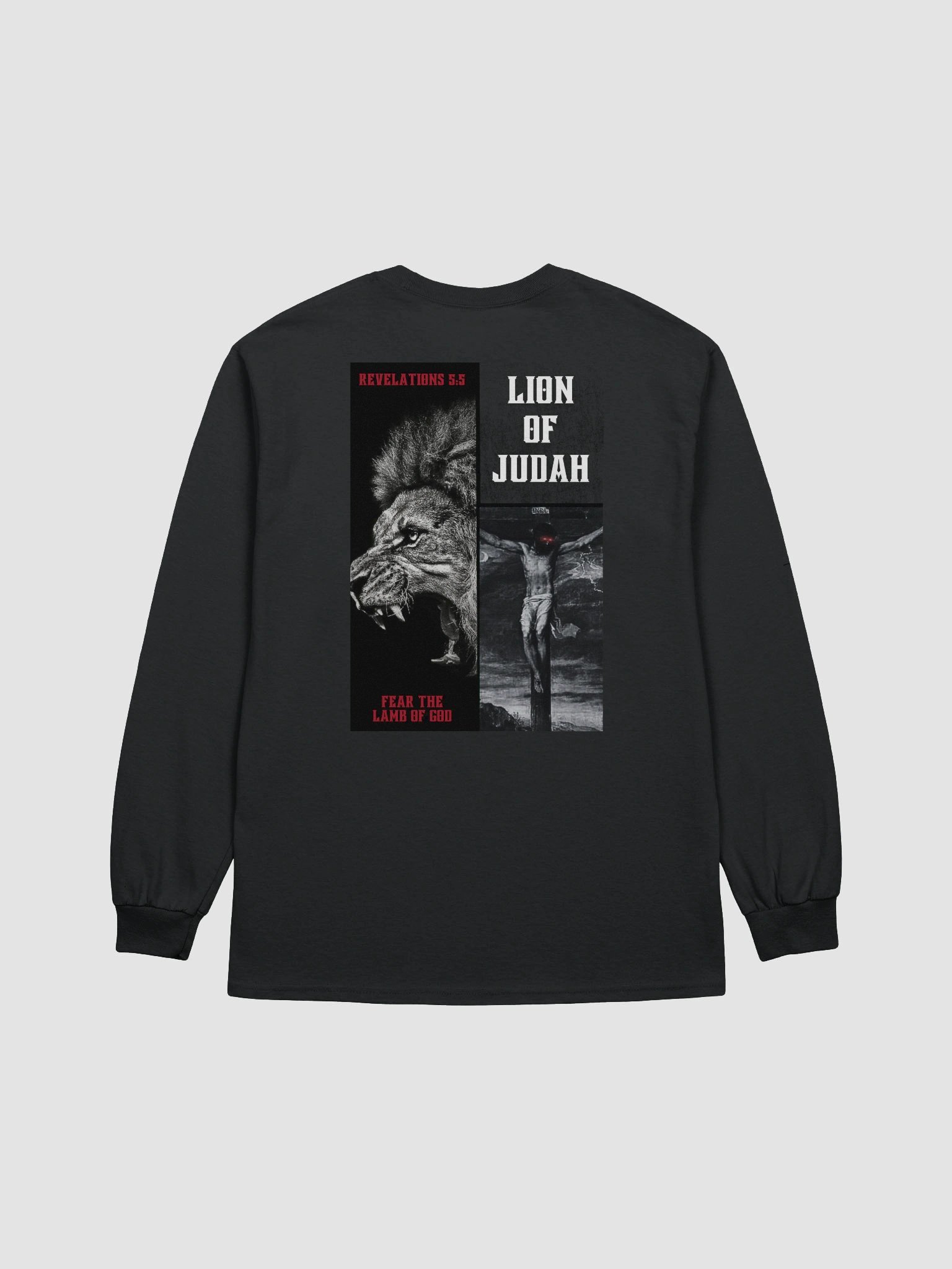 The Lion of Judah Long Sleeve T-Shirt product image (3)