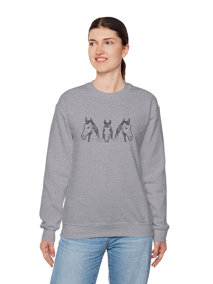 Horse Trio Sweatshirt product image (3)