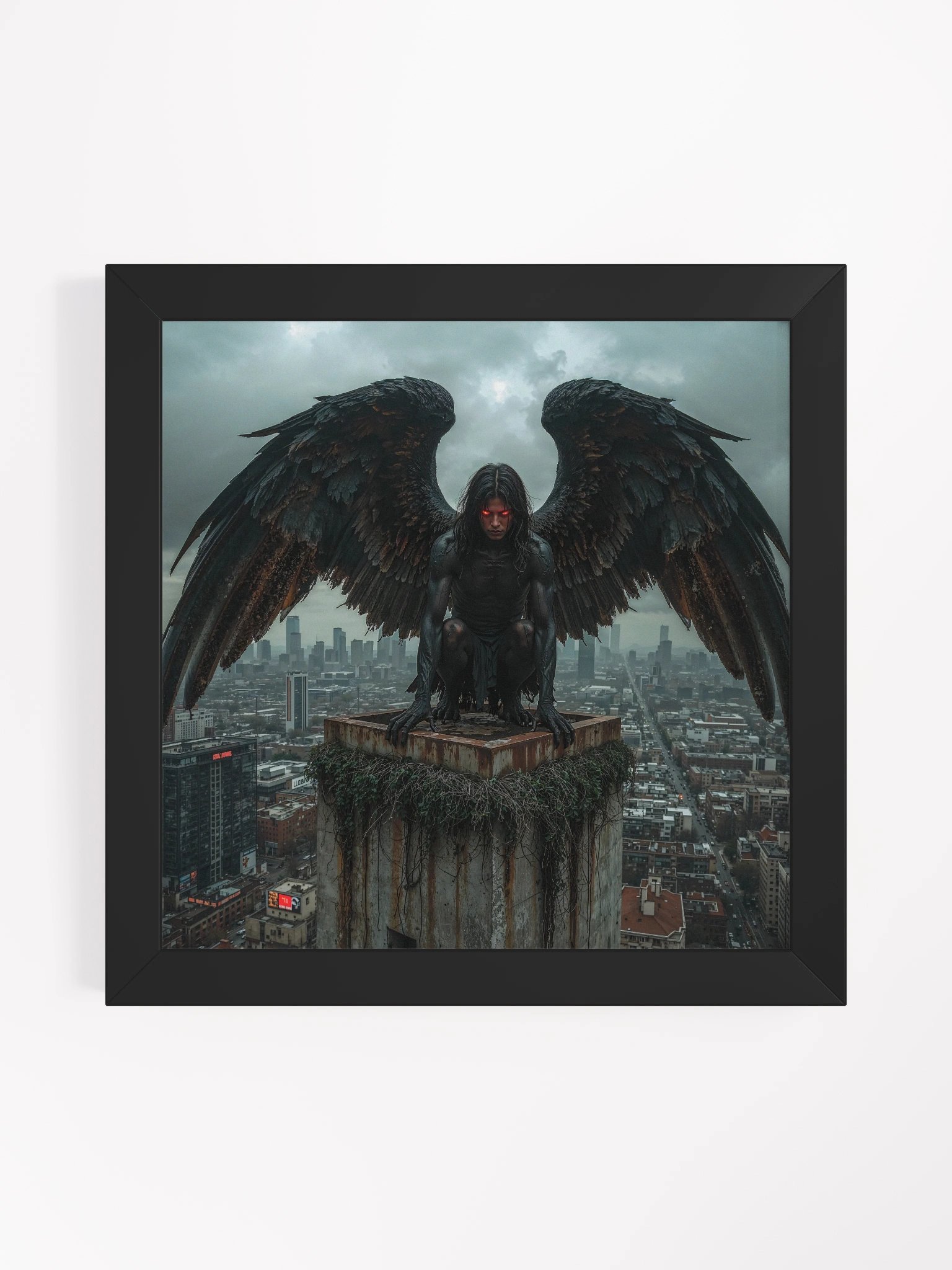 Watcher of the Concrete Throne Framed Print product image (4)