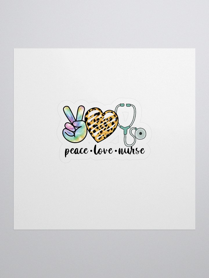 Peace Love Health Stickers Set product image (1)