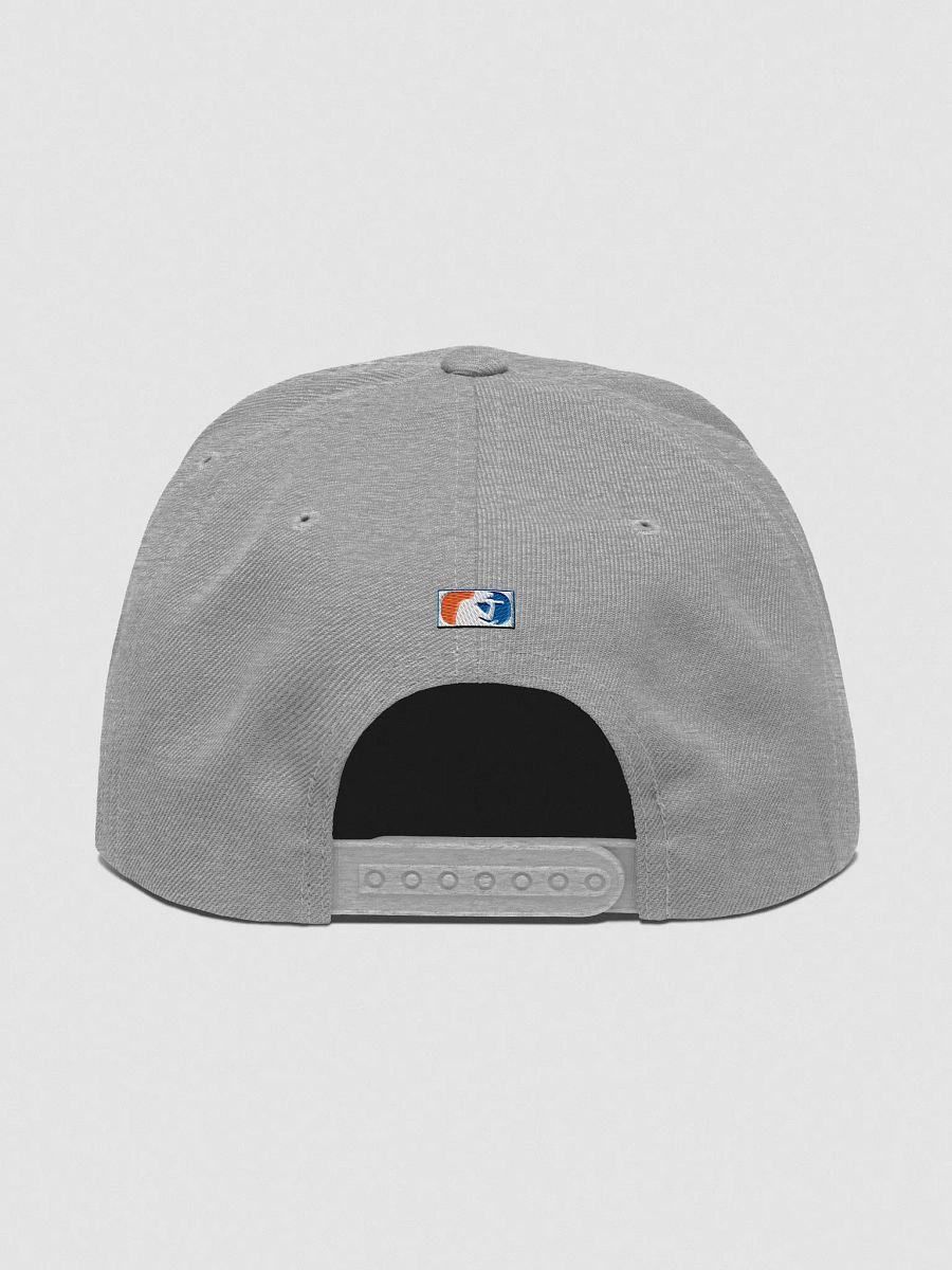 Yaktown Knarly's Embroidered Snapback (Heather Grey) product image (4)