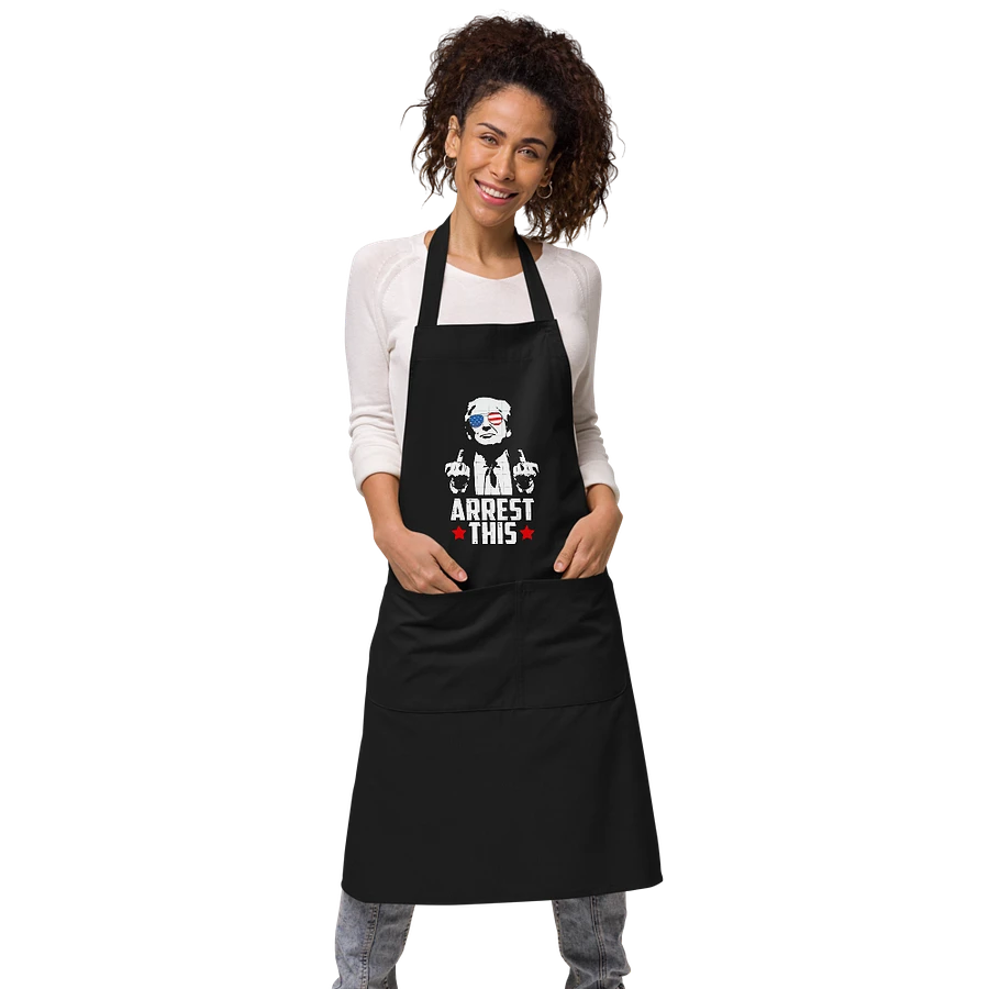 Arrest This Cotton Apron: Stylish & Sustainable Kitchen Essential product image (8)