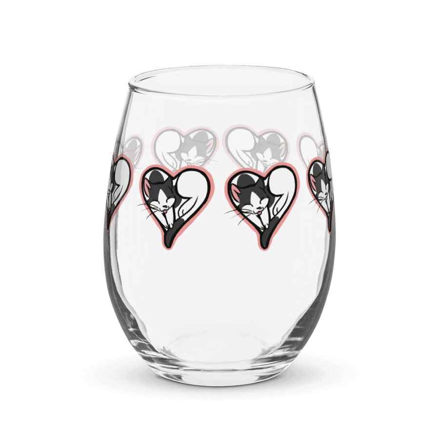 gupasmHeart Stemless Wine Glass product image (1)