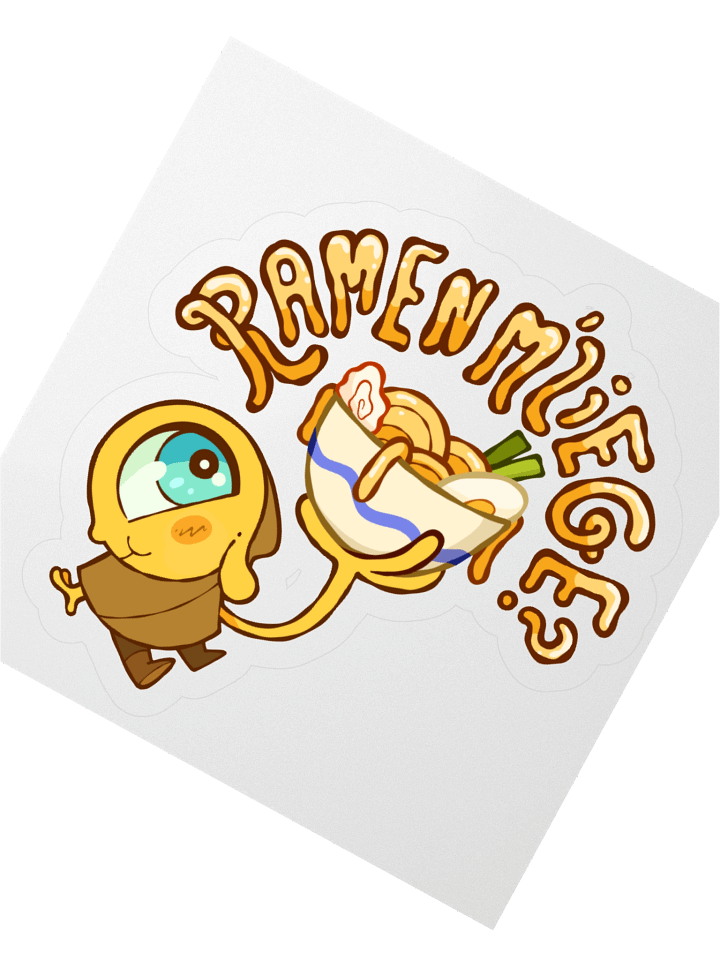 Ramen M'Liege Sticker product image (4)
