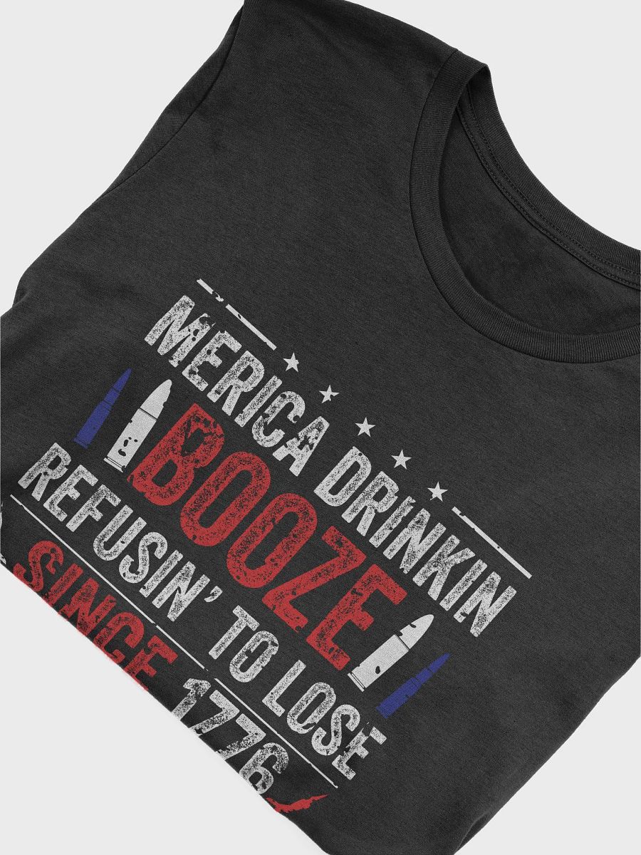 Merica Drinking Booze Patriotic T-Shirt! 🍻 product image (5)
