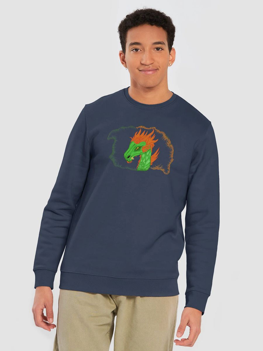 Vibrant Dragon Head Unisex Eco Sweatshirt product image (7)