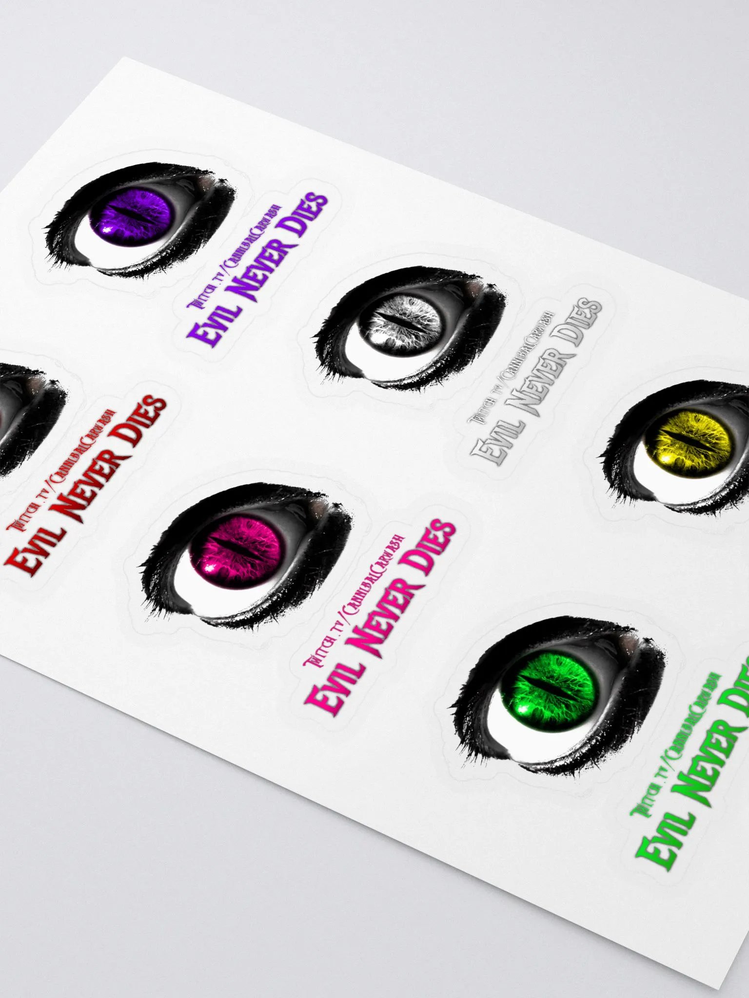 RPPWGY - Evil Never Dies Stickers product image (2)