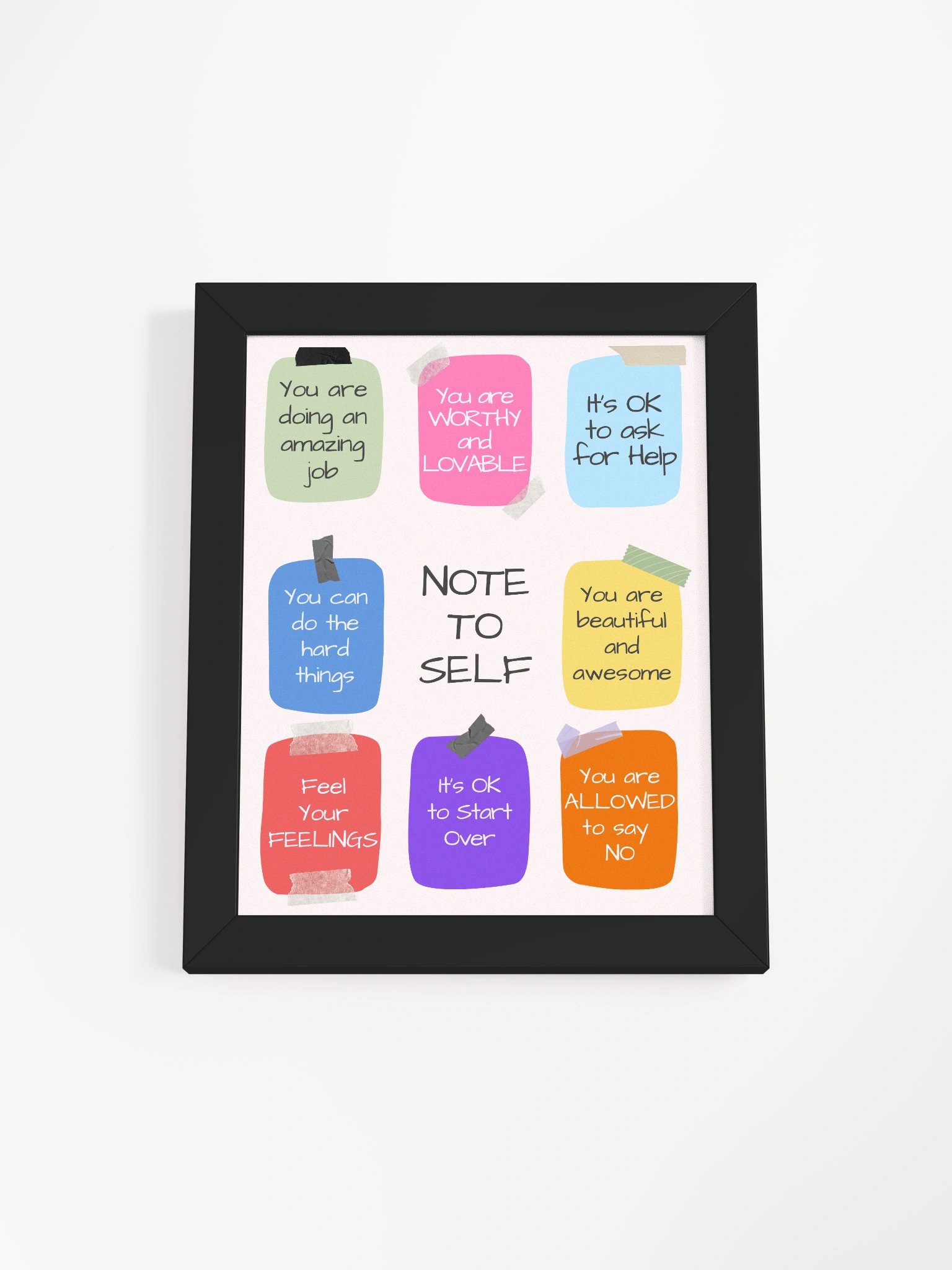 Positive Affirmations Wall Hanging product image (1)