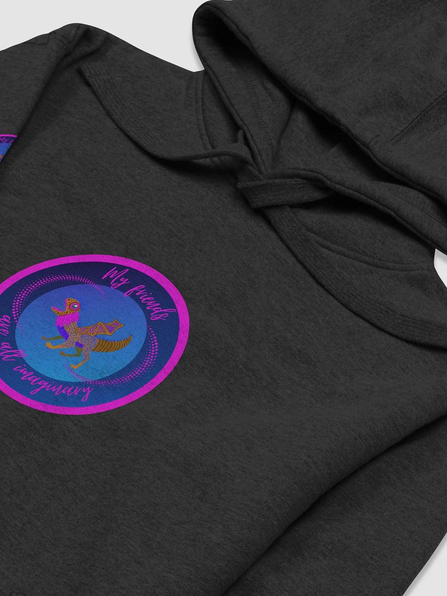 My Friends are All Imaginary Unisex Hoodie product image (15)