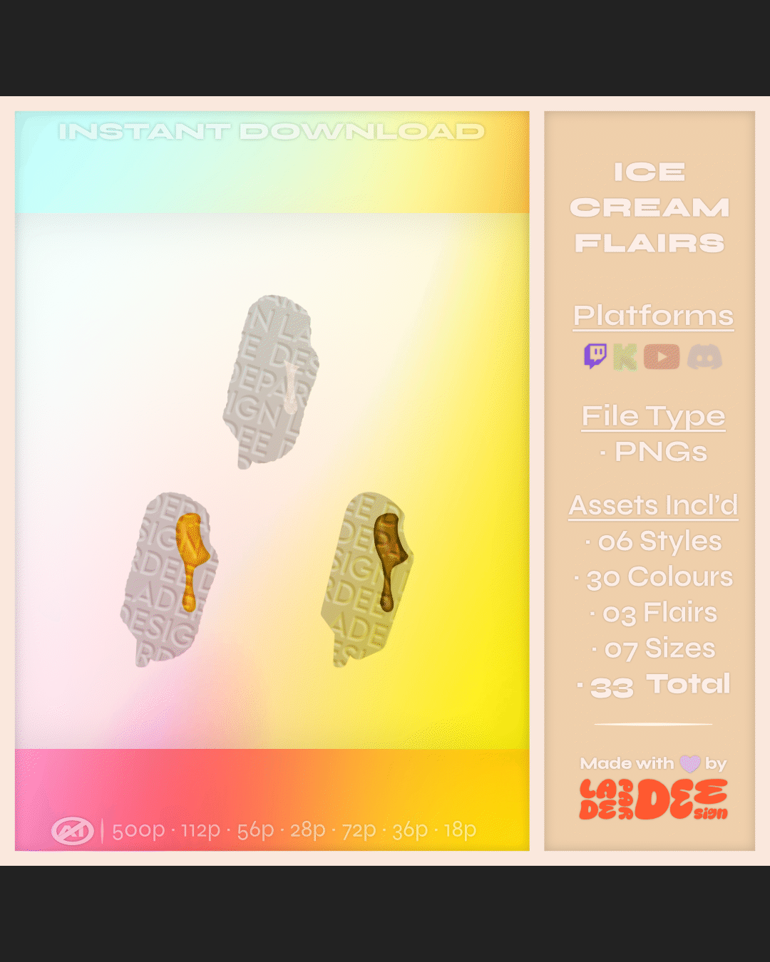 Ice Cream Badges product image (5)
