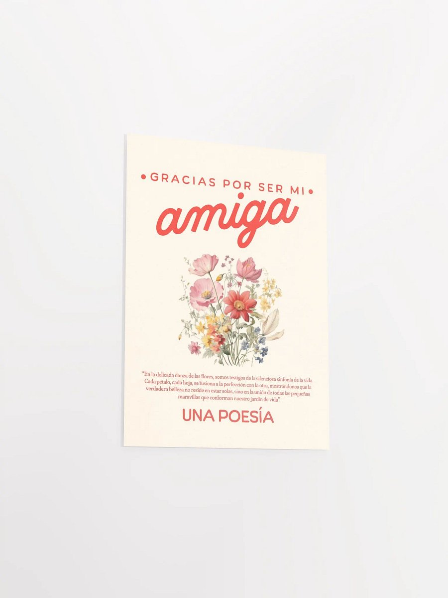 Gracias Por Ser Mi Amiga Poster product image (12)