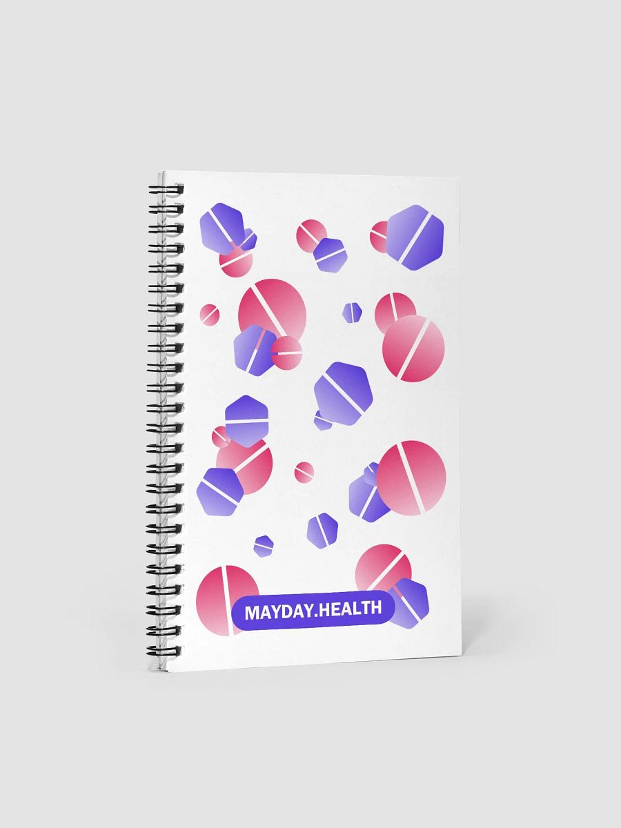 Pill Spiral Notebook product image (1)