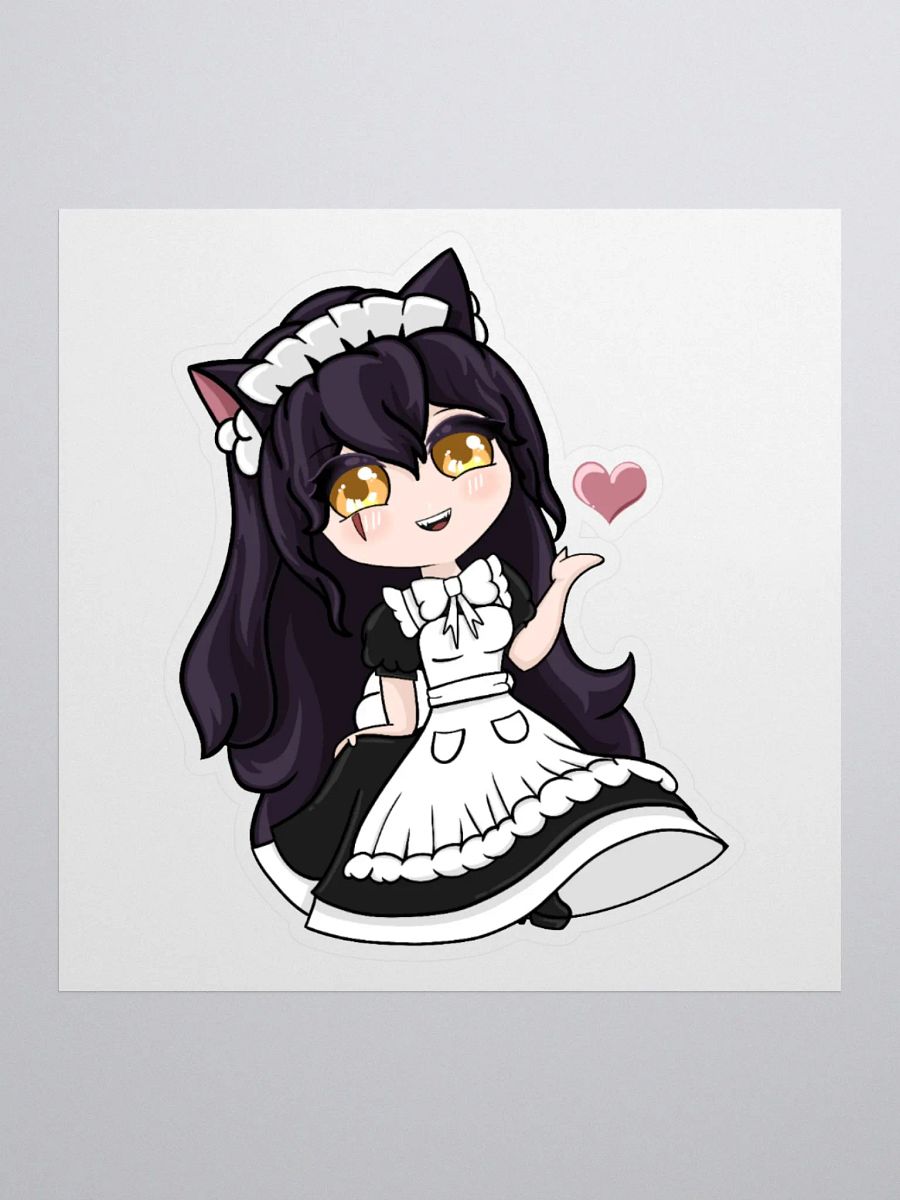 Maid Monday Kiss Cut Sticker product image (1)
