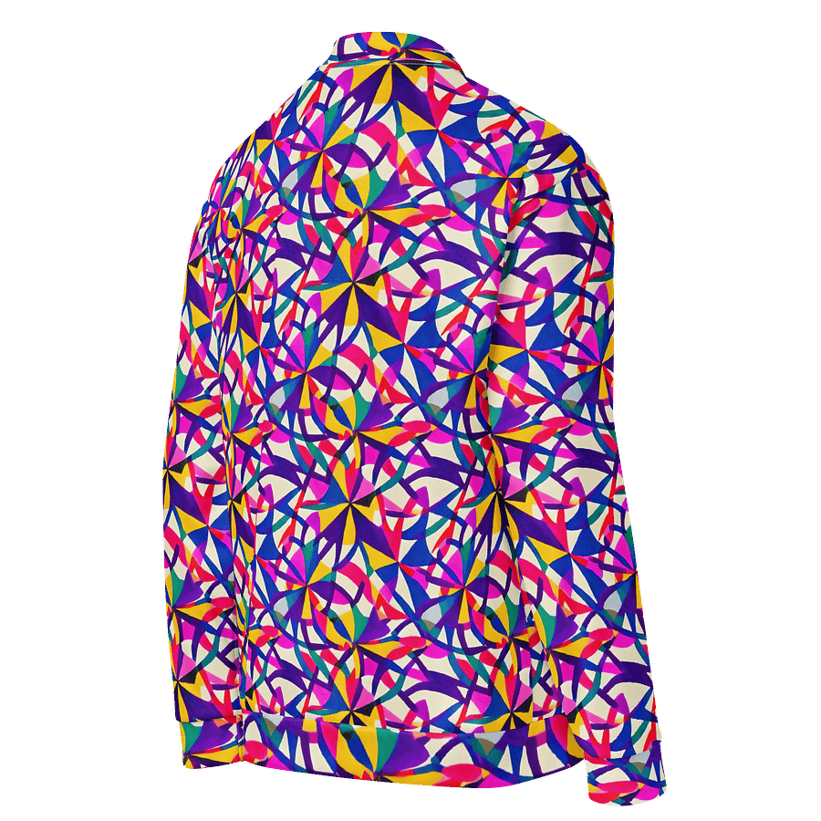 Rainbow Shapes Bomber Jacket product image (4)