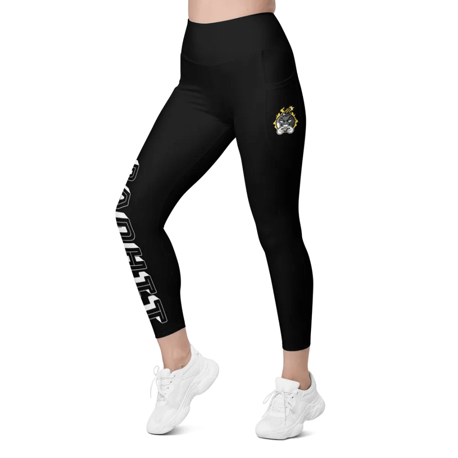 BADHIT All-Over Leggings with Pockets product image (7)