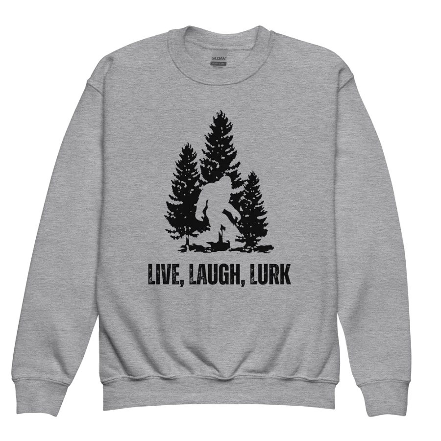 Live, Laugh, Lurk Youth Sweatshirt product image (2)