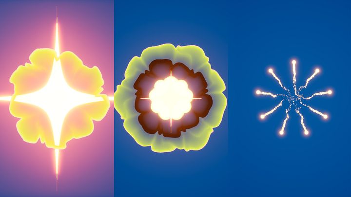Burst Loop FX in Unreal Engine 5.4 Niagara | Download Files product image (1)