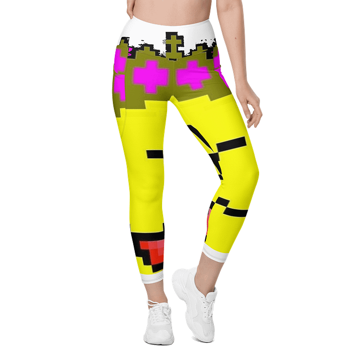 . 👑 UnReZeD Holy Raver's Crown Edition Leggings ✝️ product image (1)