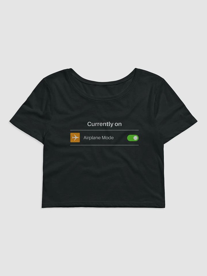 Airplane Mode Crop Tee product image (1)