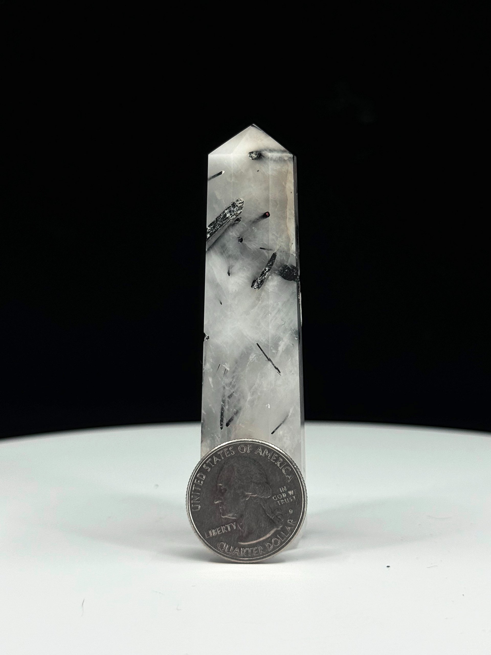 Tourmalated Quartz Crystal Tower Points product image (2)