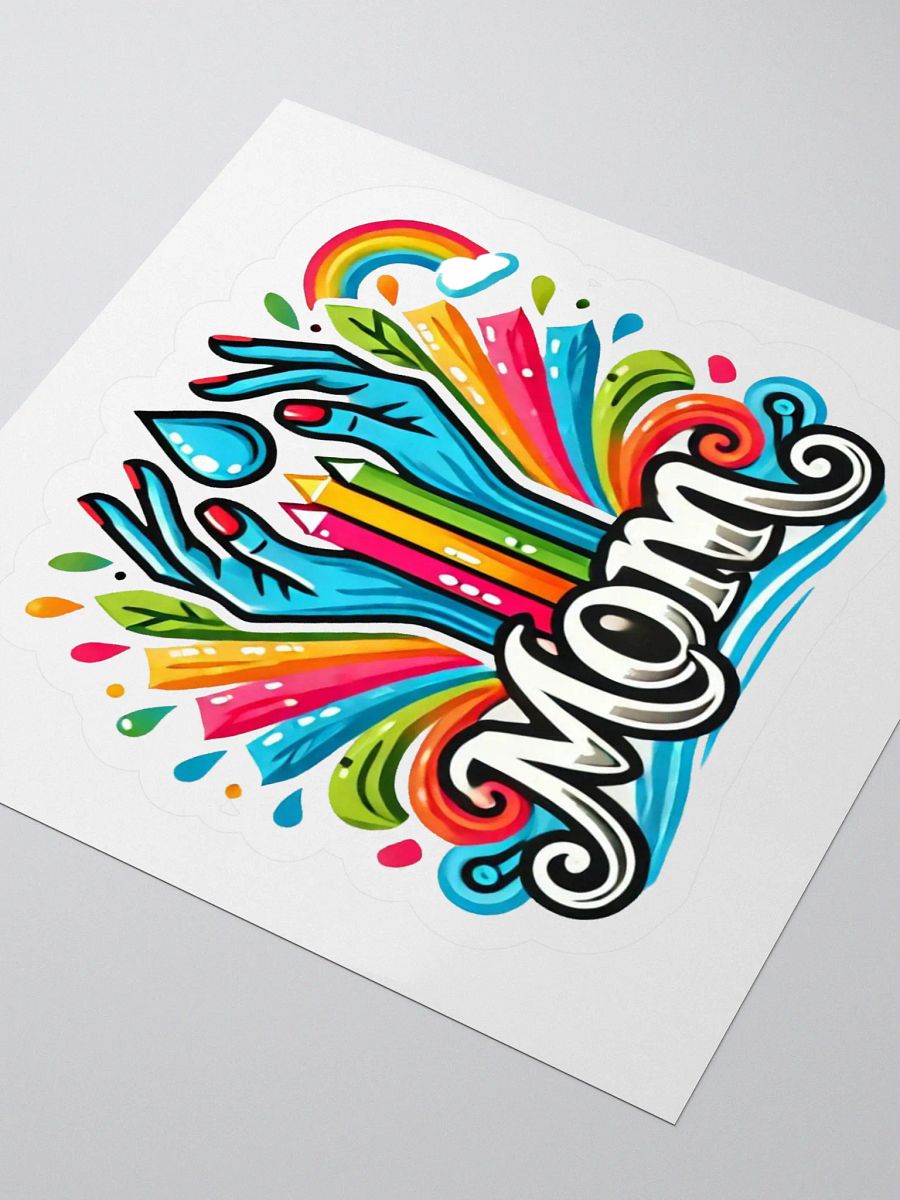 Mom's Love Kiss Cut Stickers product image (9)