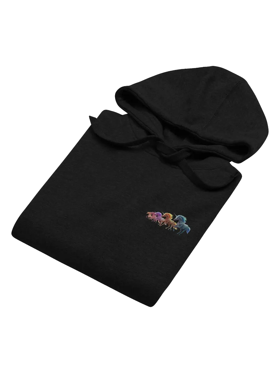 Vibrant Unicorn Hues Fantasy Hoodie product image (6)