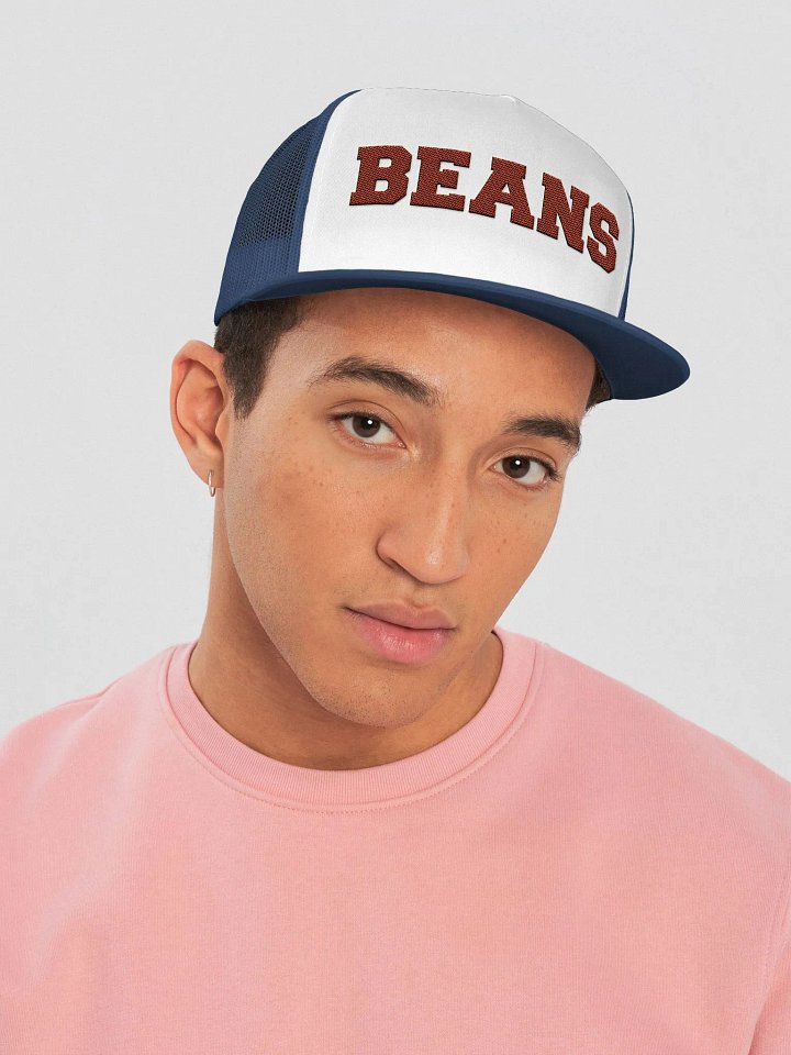 BEANS embroidered trucker hat product image (3)