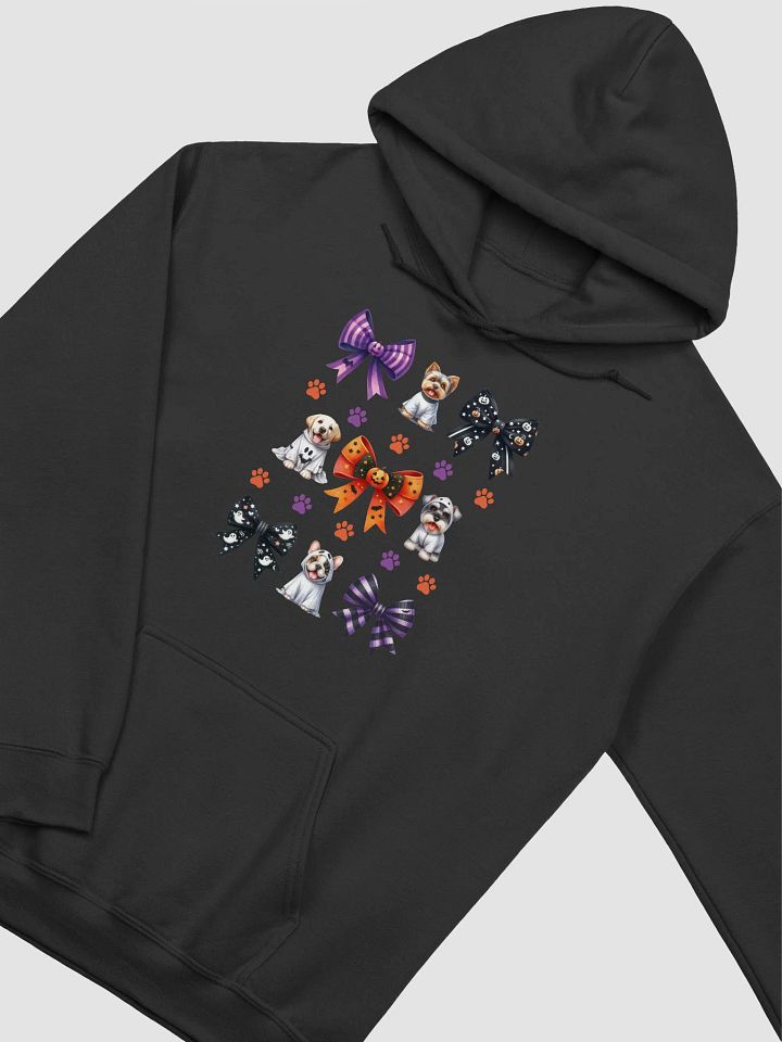 Cute Halloween Dog Ghosts and Bows T-Shirt Design4 product image (5)