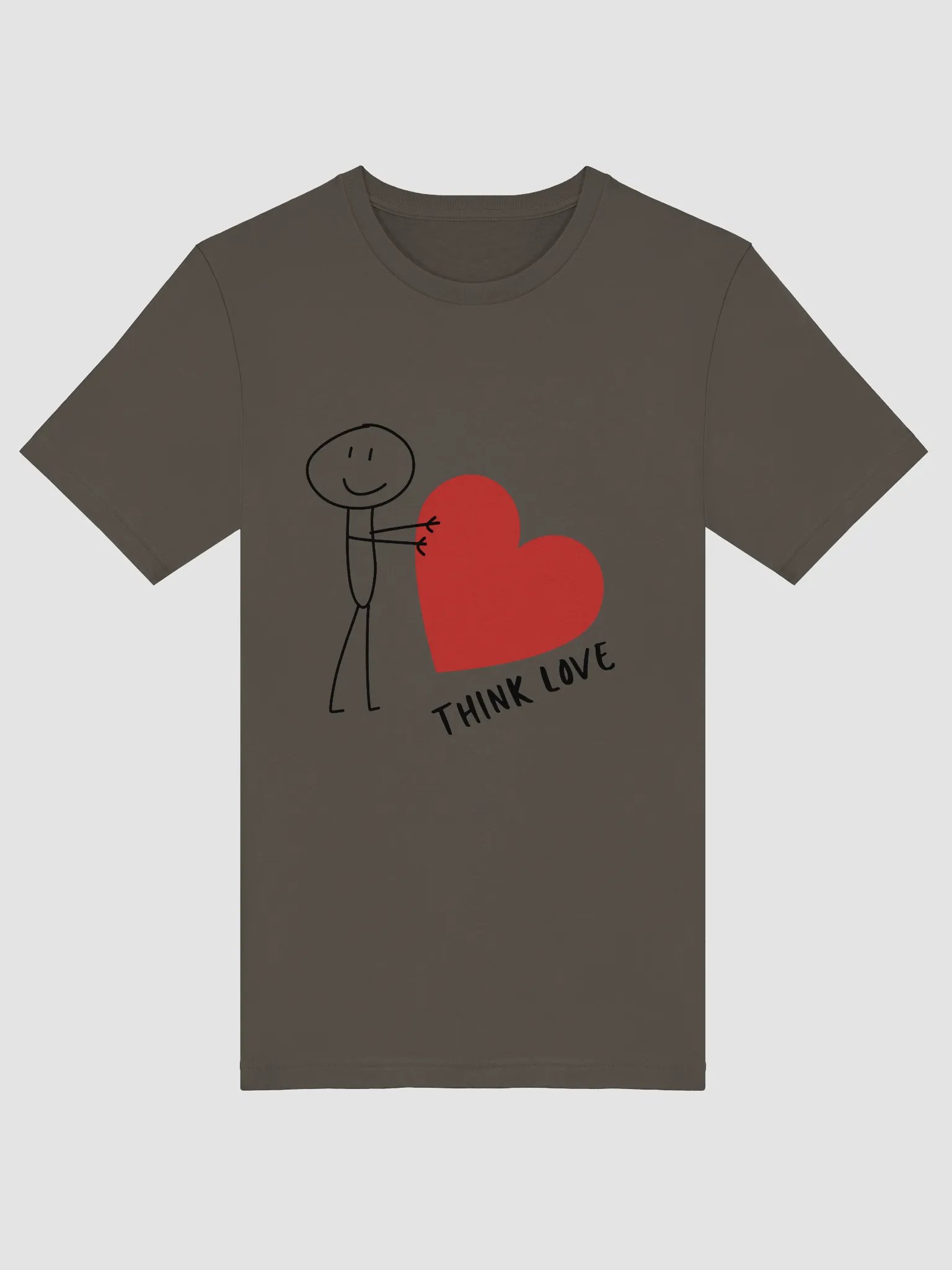 Think Love Supersoft T-Shirt product image (5)