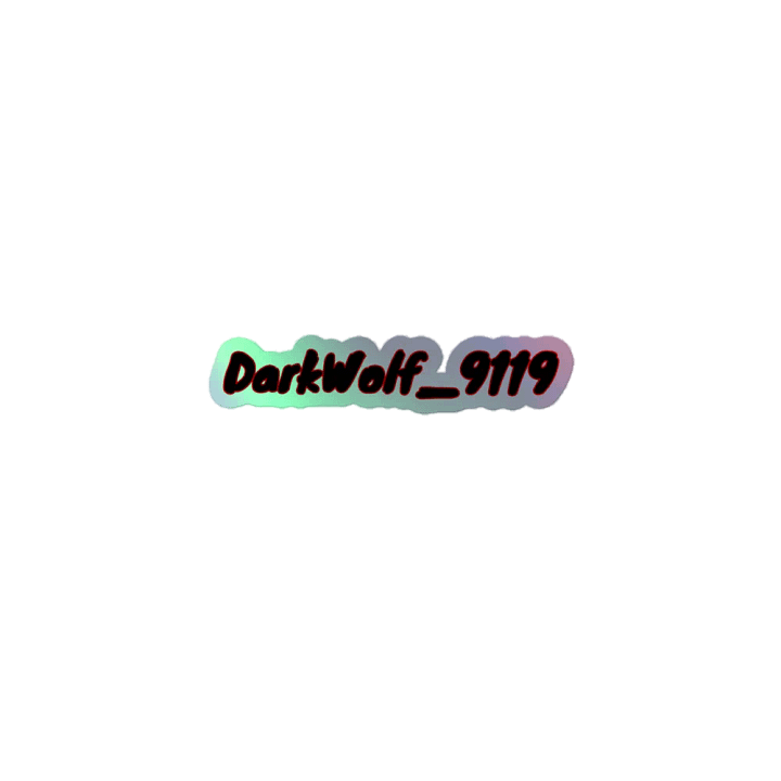 DarkWolf Sticker product image (1)