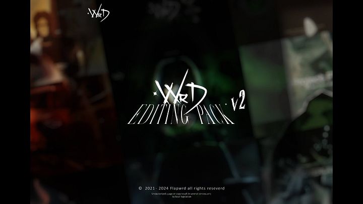 WRD EDITING PACK V2 product image (1)