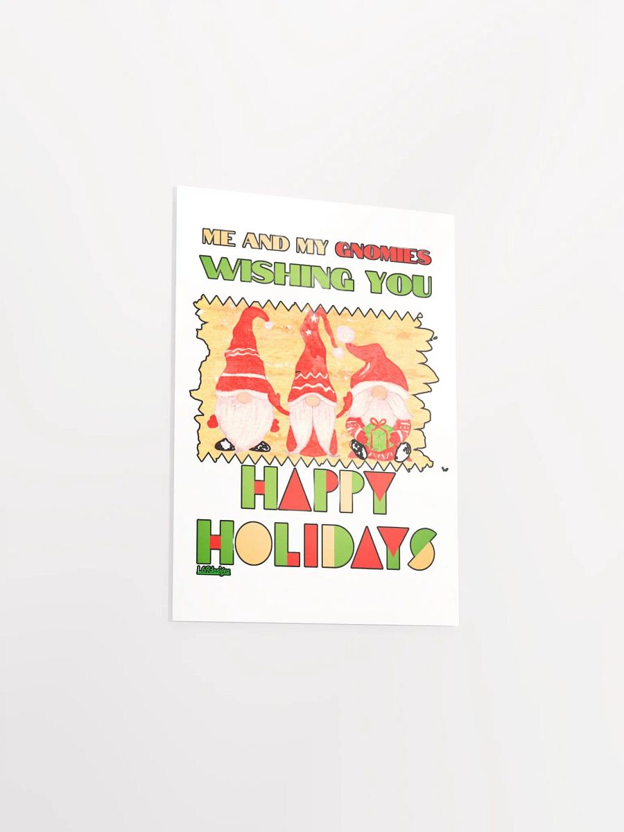 ME AND MY GNOMIES WISHING YOU HAPPY HOLIDAYS product image (17)