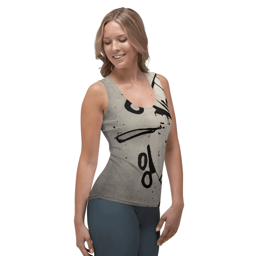 Timeless Rose All-Over Print Tank Top product image (4)