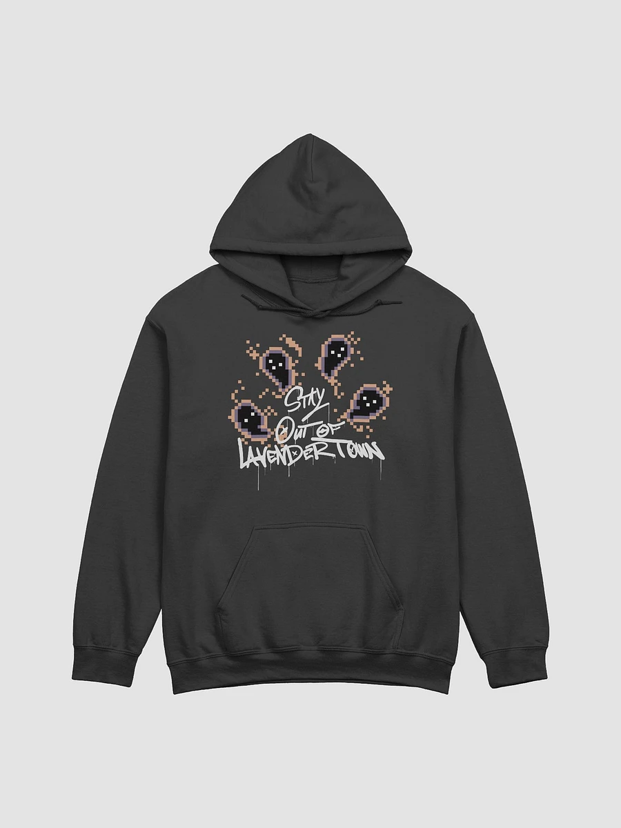 STAY OUT OF LAVENDER TOWN Hoodie (White Print) product image (4)