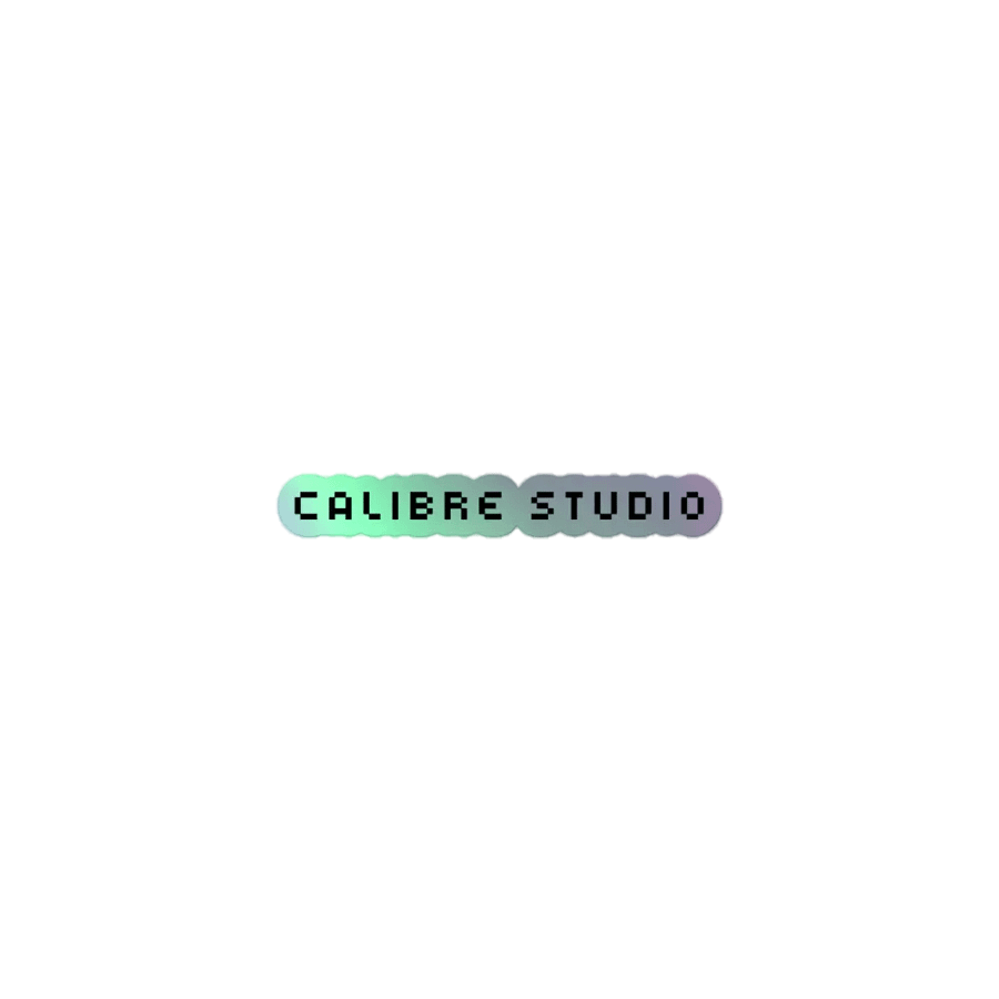 Calibre Holographic Sticker product image (4)