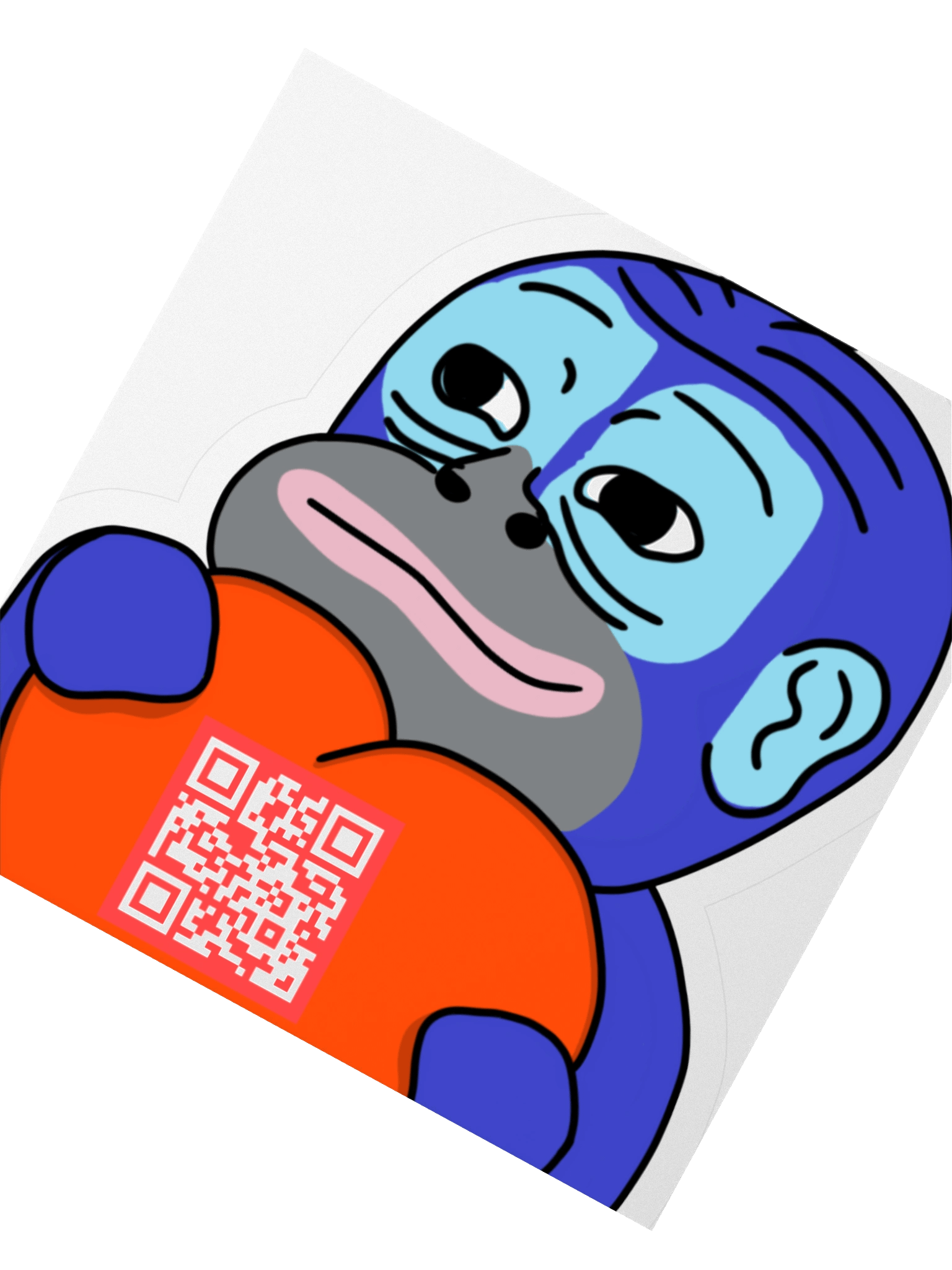 Ronkeverse.com QR Sticker product image (5)