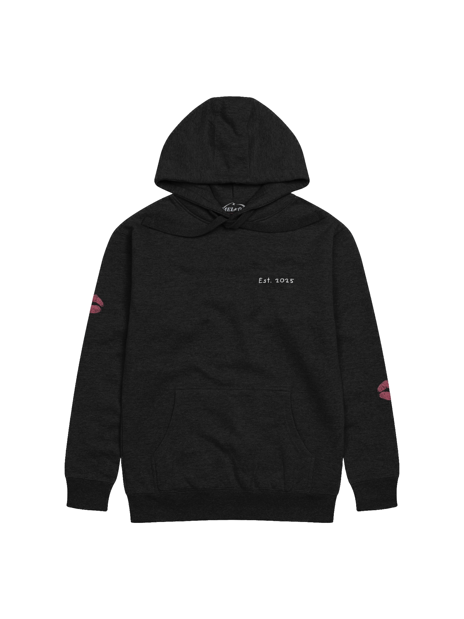 MELOQI CLOTHING KISS LOGO HOODIE product image (1)