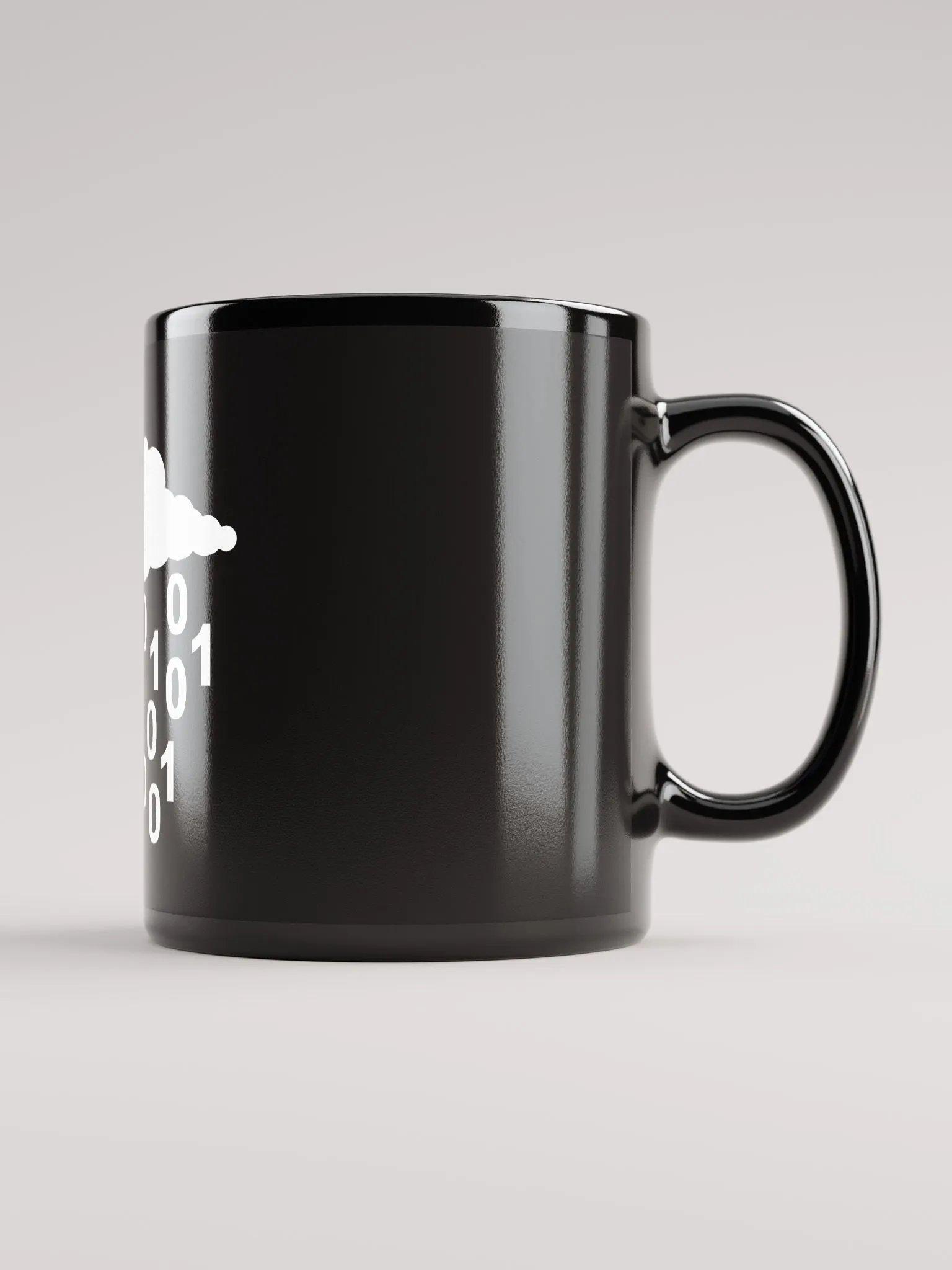 Binary Cloud - Digital Rain Mug product image (2)