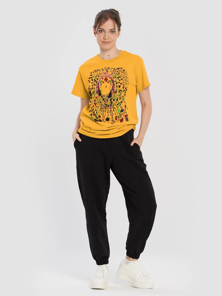 SJA Throwback Yellow Gildan Heavyweight T-shirt product image (1)