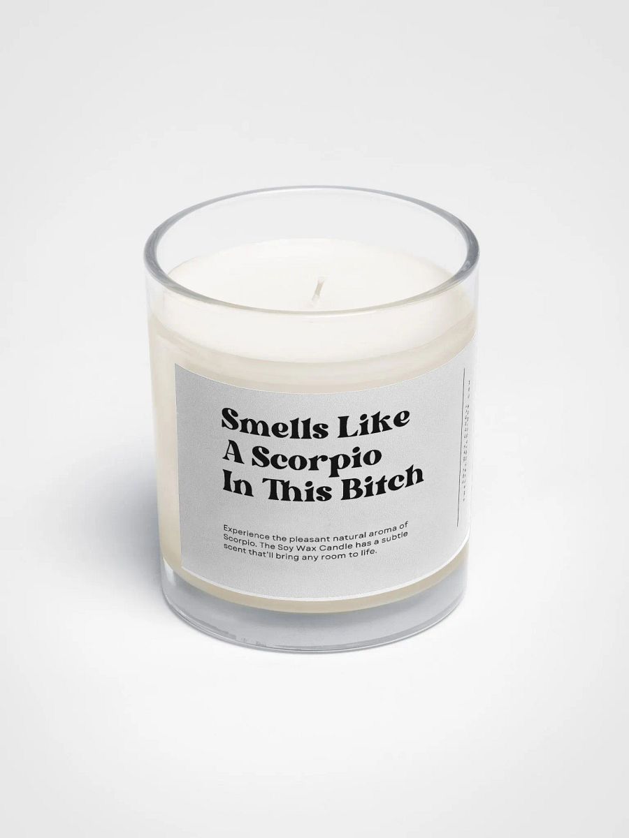 Funny Scorpio Candle product image (2)