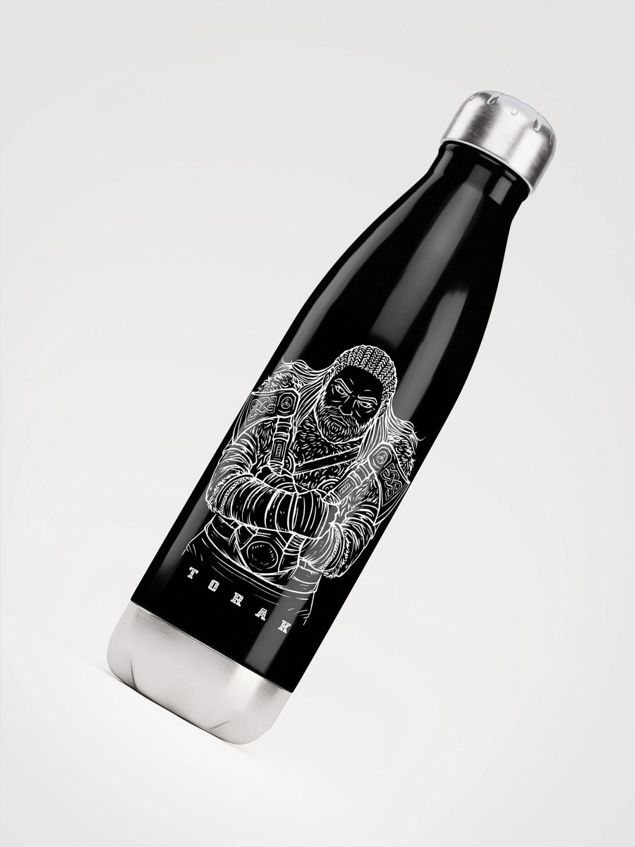 "White Character" Black Stainless Steel Water Bottle product image (4)