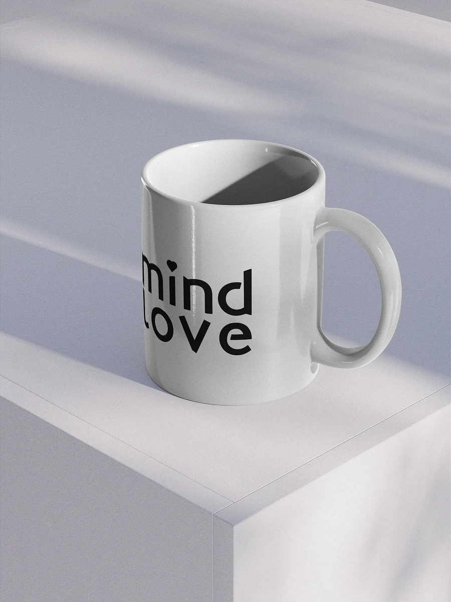 Mind Love White Glossy Mug product image (2)