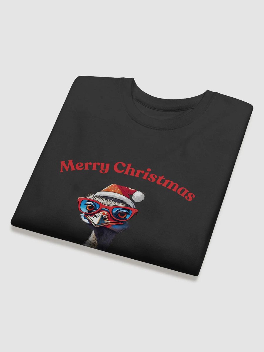 Festive Emu Merry Christmas Sweatshirt - Red product image (4)
