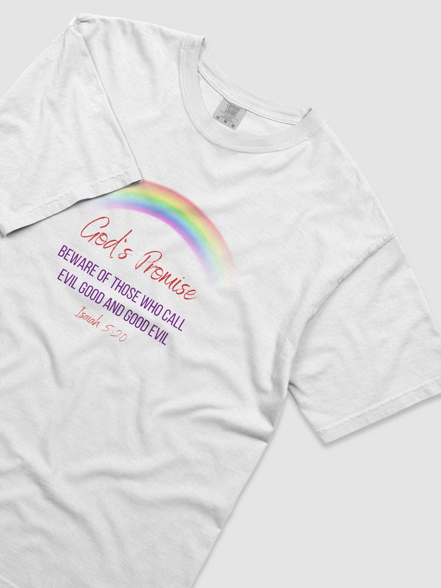 God's Rainbow Heavyweight T-Shirt product image (5)