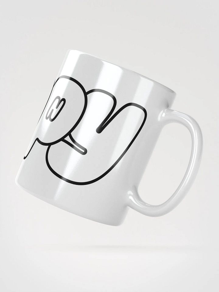 HAPPY White Glossy Mug product image (2)