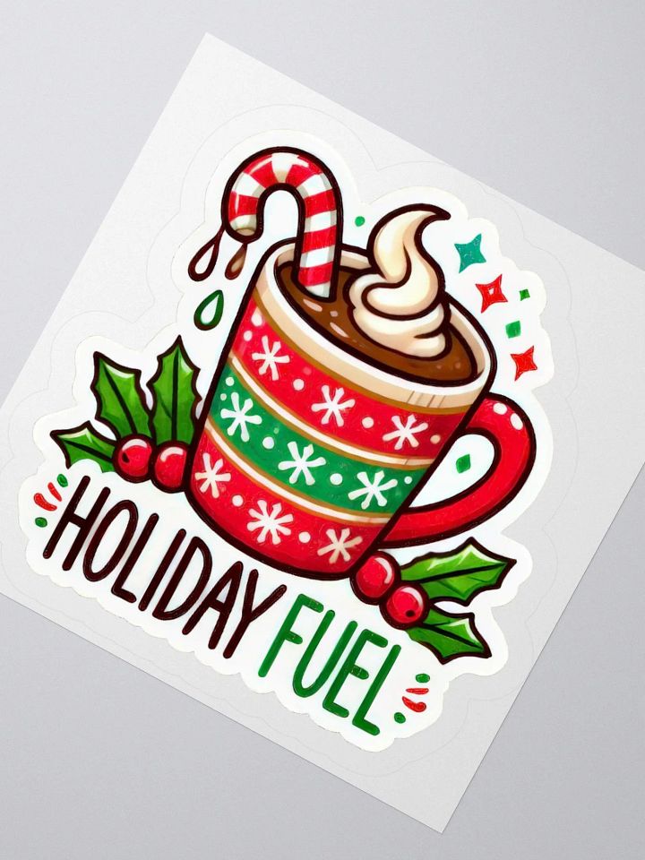 Holiday Fuel Kiss Cut Stickers product image (2)