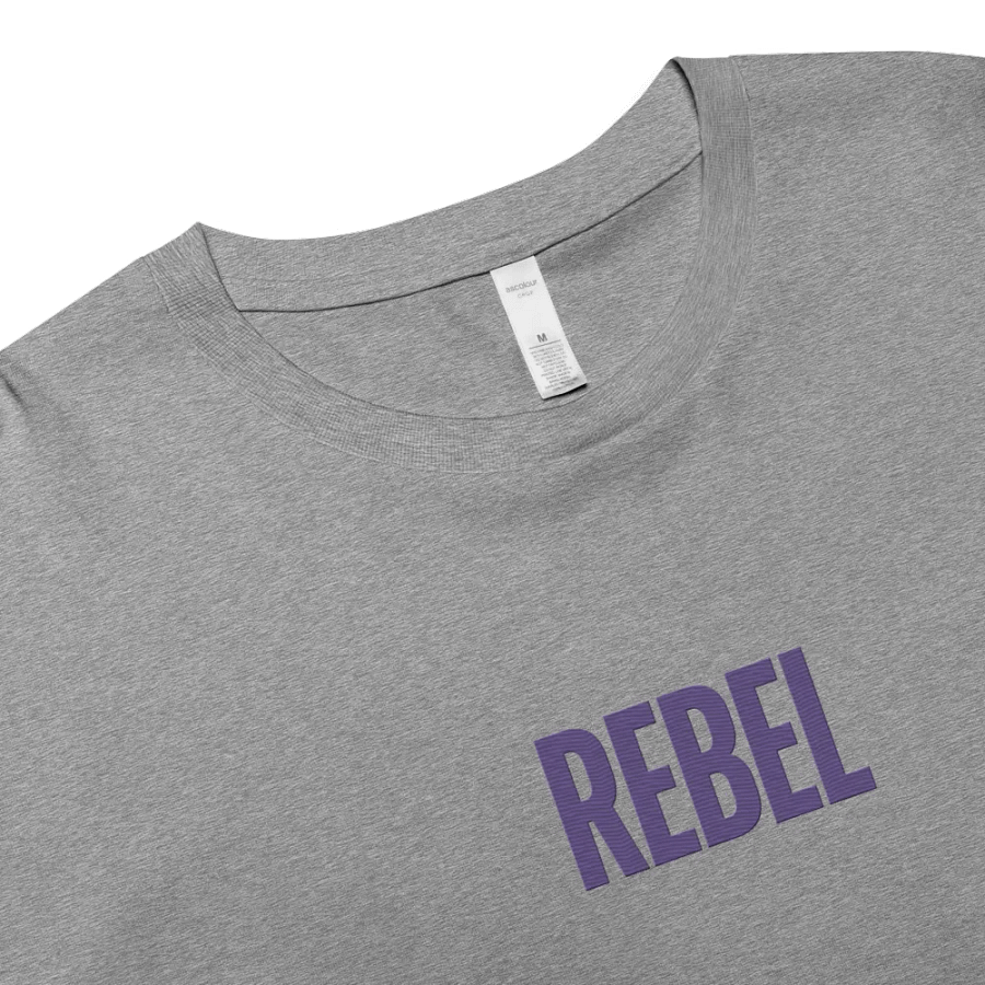 Cropped Tee Rebel embroided product image (7)