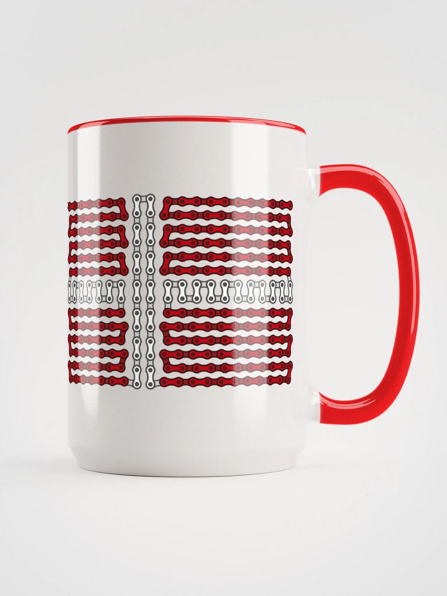 Denmark Bike Chain Flag Coffee Mug product image (4)